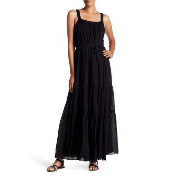 Joie Dresses & Skirts - Joie Veracruz Maxi Dress in Black Cotton